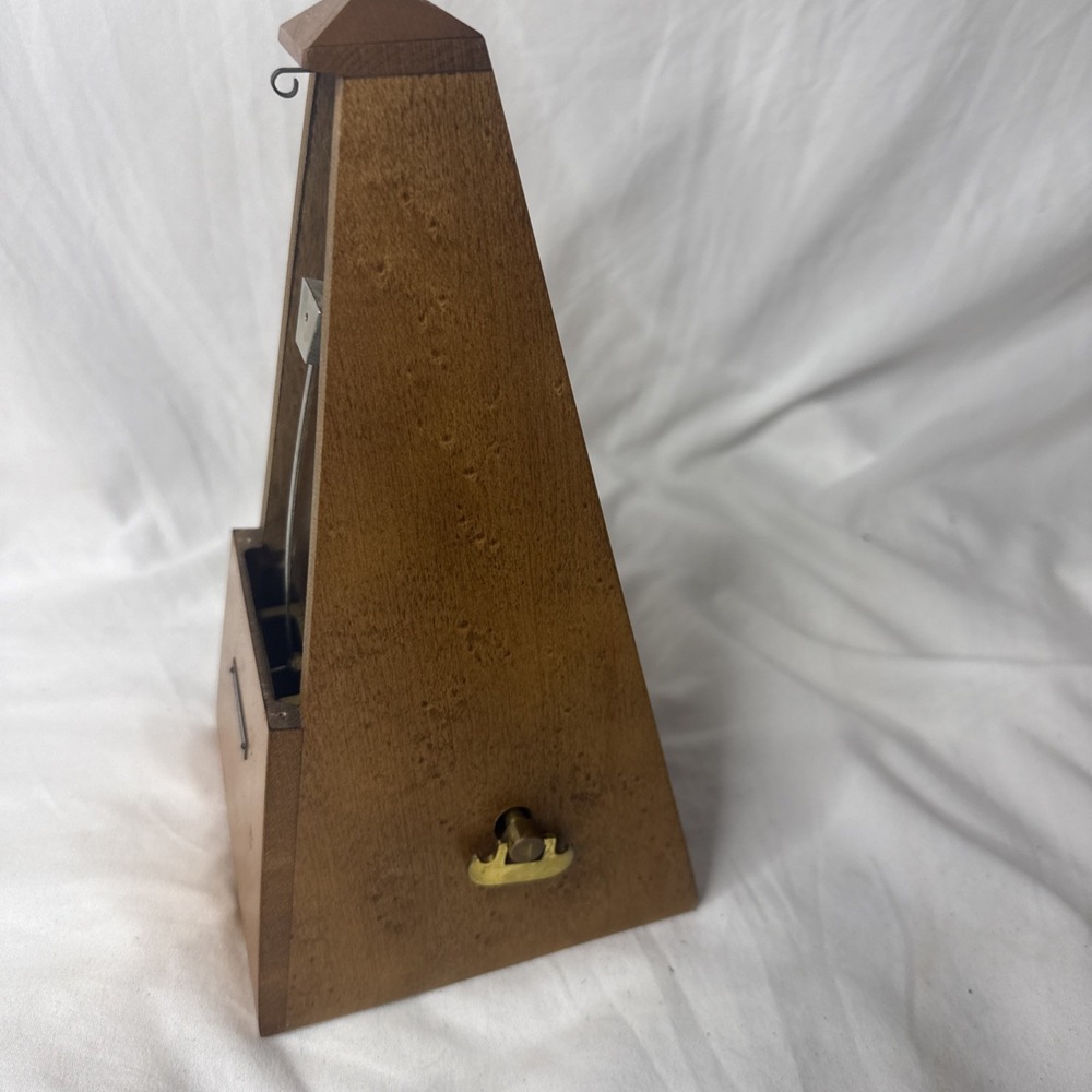 Vintage MCM Seth Thomas Metronome de Maelzel pyramid-shaped Music Piano Timing - Picture 6 of 10